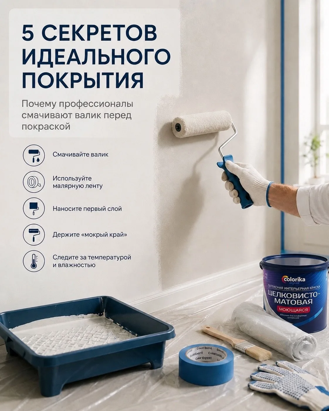 Качественный результат в отделке зависит не только от состава ЛКМ, но и от умения работ...
