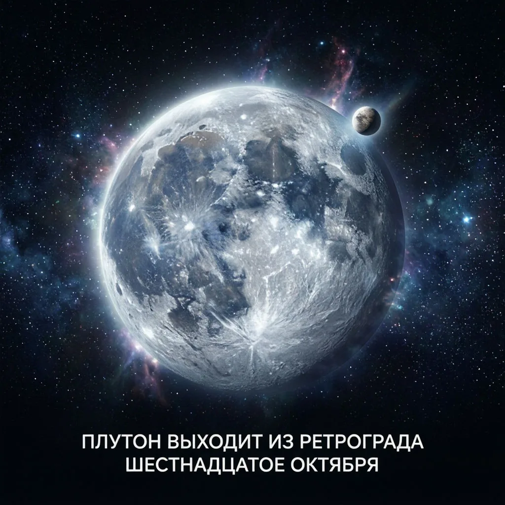 ✨ Ретро Плутон: что скрыто в тени — и что выходит на свет  с 16 октября ✨