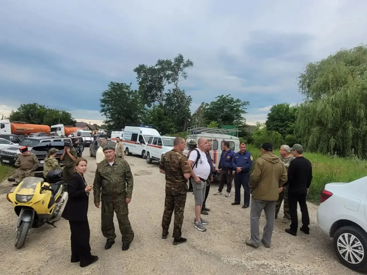 Борьба со стихией

В условиях чрезвычайной ситуации, вызванной прорывом дамбы в Крымском районе, Там