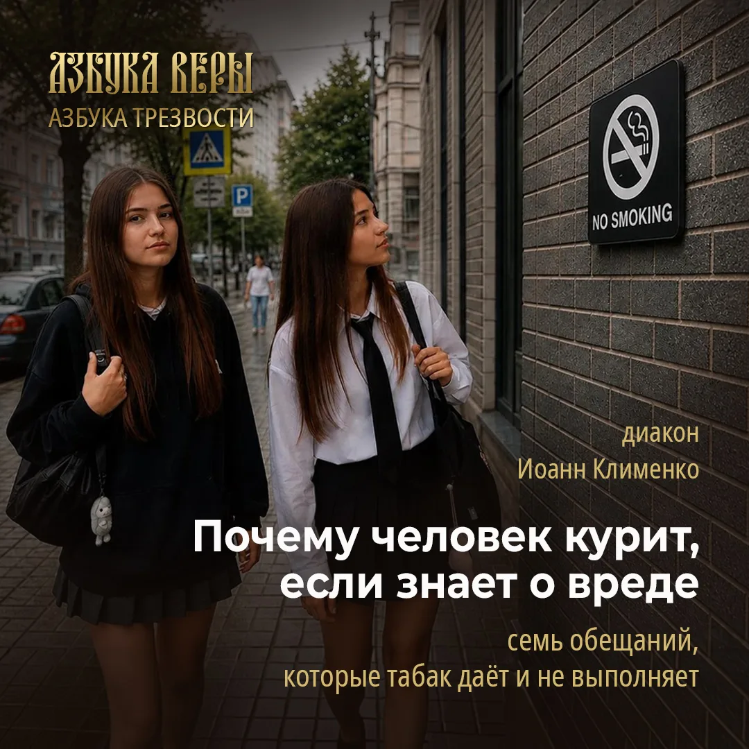 Почему человек курит, если знает о вреде - Диакон Иоанн Клименко