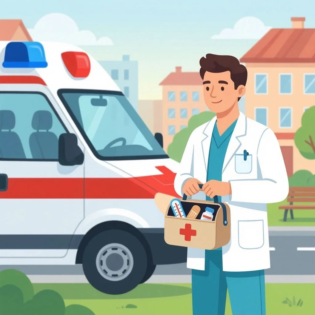 «Профессии безопасности»: Врач скорой помощи. 👨‍⚕🚑