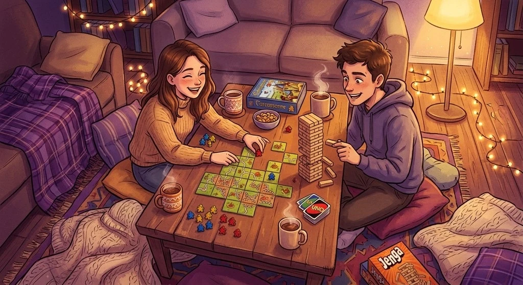 🎲 Настолки для двоих: топ-5, которые спасут вечер🔥