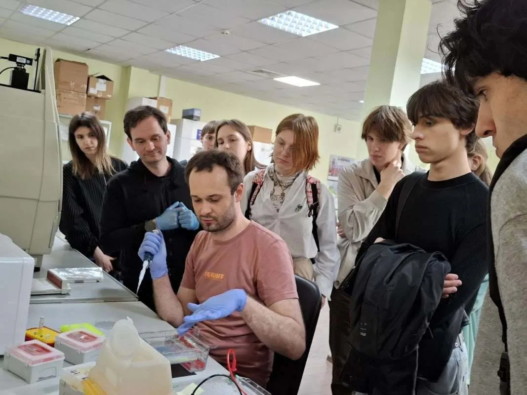 🔊 На прошлой неделе Научно-исследовательскую лабораторию математической биологии и биоинформатики П