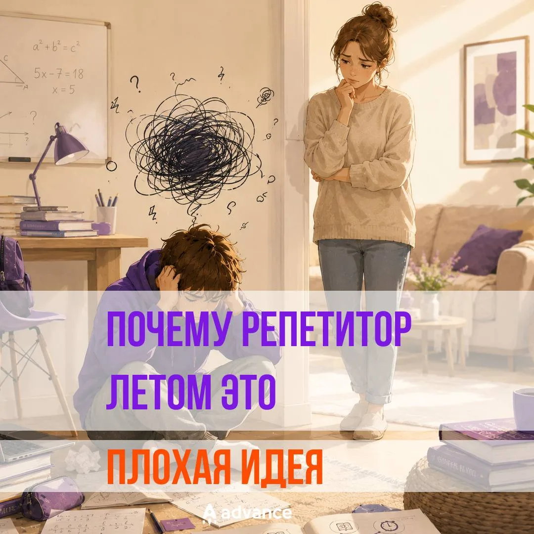 Почему репетитор летом, чтобы «подтянуть знания», это  плохая идея