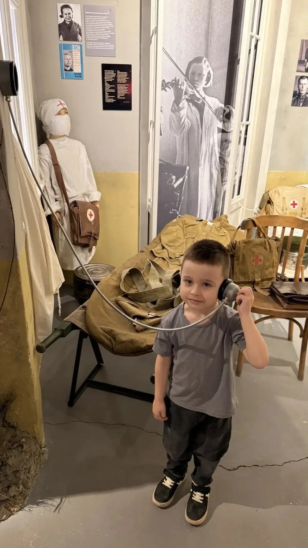 🤗🌟Совместная экскурсия в музей «Юные защитники Родины» стала ещё одним шагом в патриотическом восп
