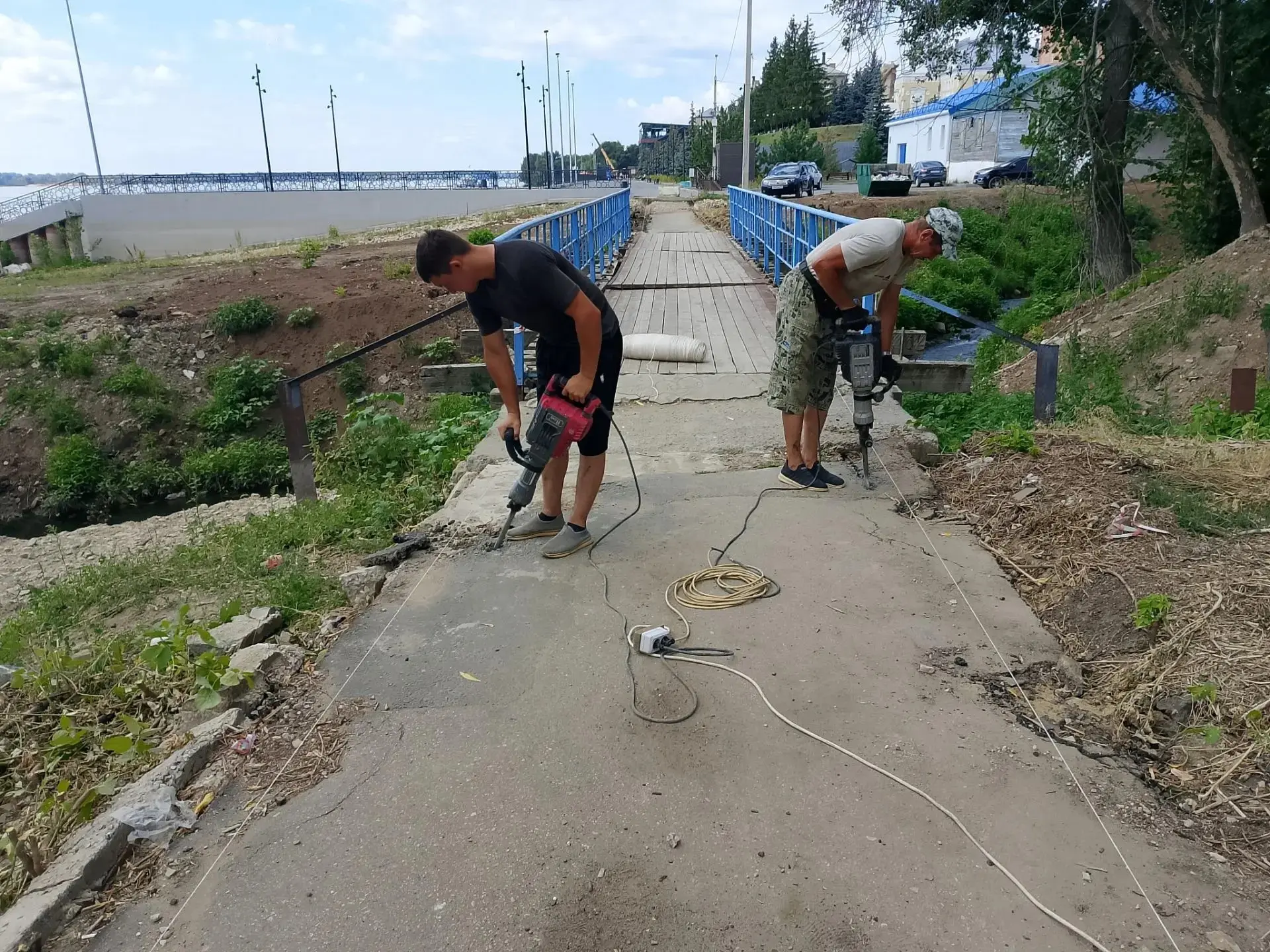 В Вольске продолжится благоустройство набережной до улицы Советской