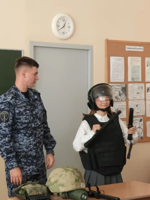 01.09.2025 наши восьмиклассники, девятиклассники и старшеклассники побывали на занятии,...