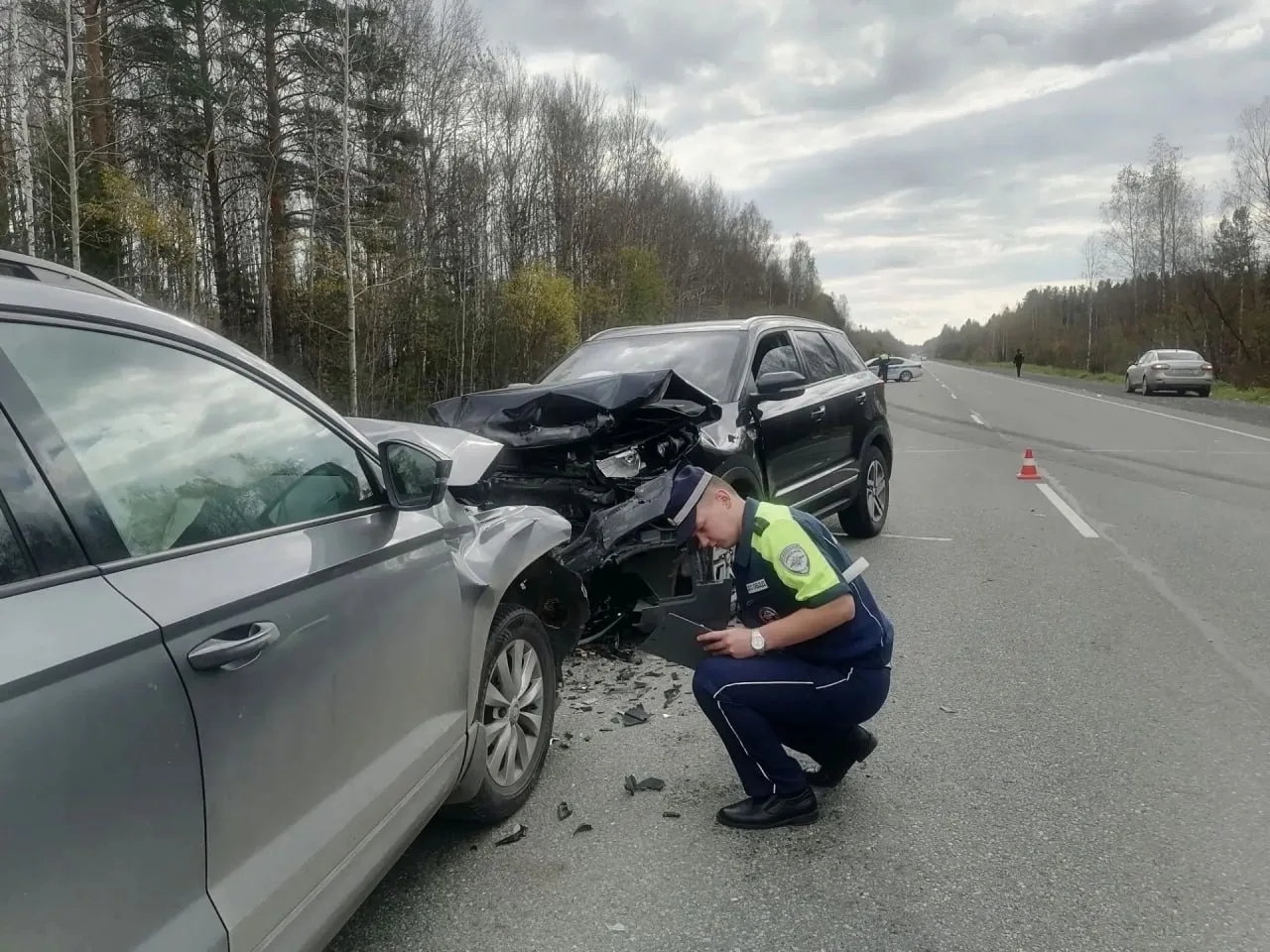 🚔 Массовое ДТП произошло на трассе Екатеринбург — Серов