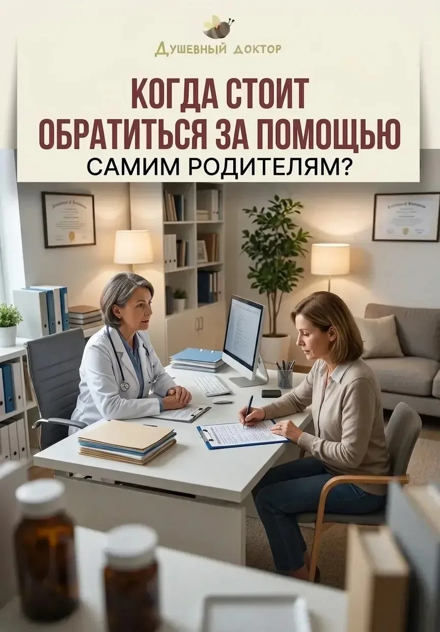Когда стоит обратиться за помощью самим родителям?