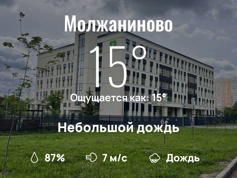 Что с погодой в Молжаниново?

Одевайтесь по погоде, берегите себя!
Лёгкого дня, соседи!

#погоданара