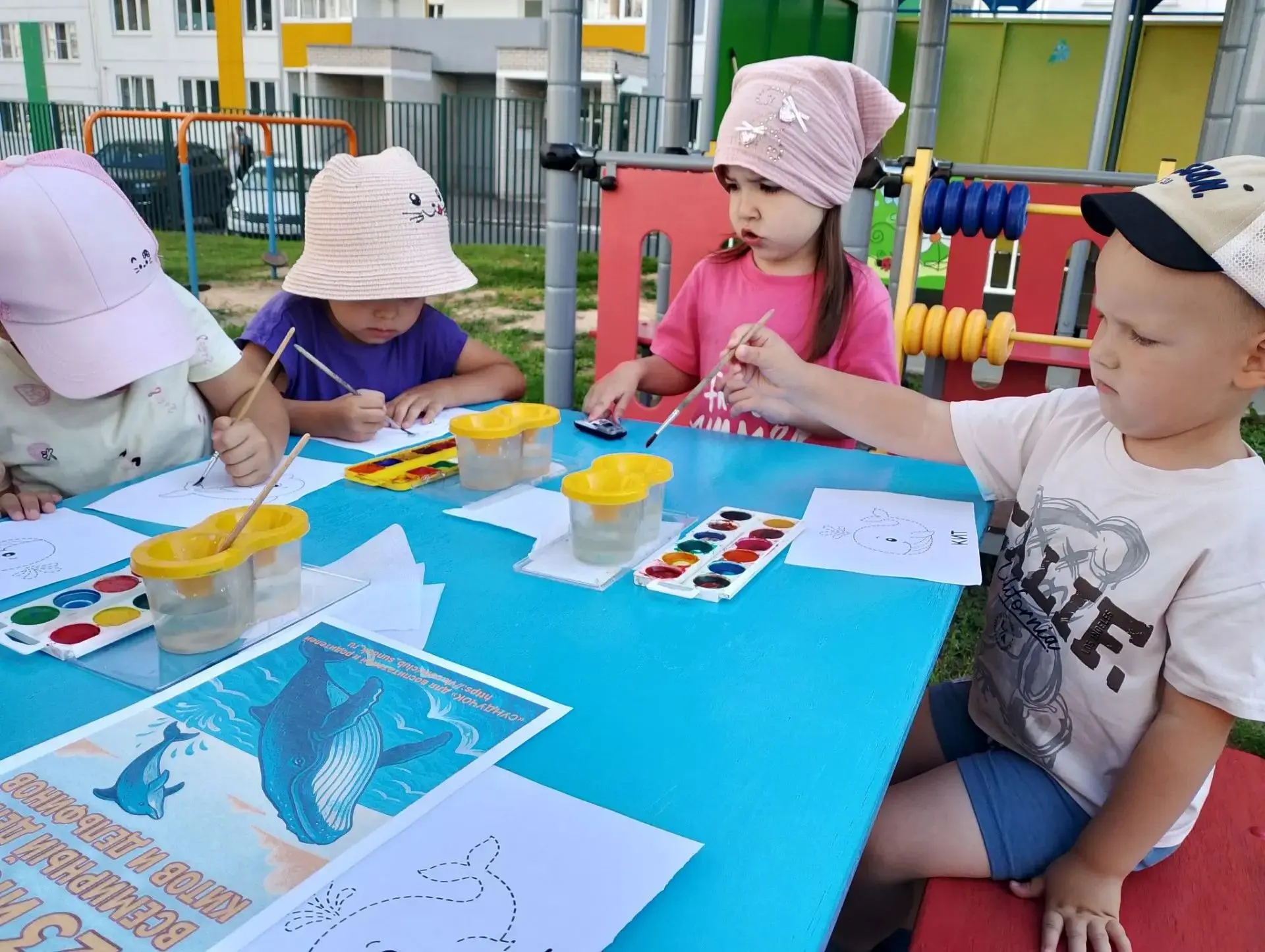 🐳 23 июля — Всемирный день китов и дельфинов!
В преддверии этого дня в младшей группе "Непоседы" пр
