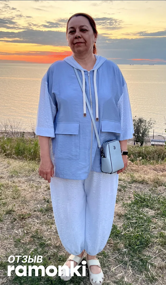 💙 «Отличный костюм: очень удобный , оригинальный. Не мнется!»