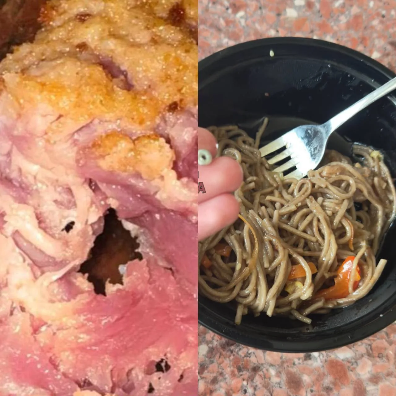 🍜 Лапша с гвоздём и сырой шницель: москвичка пожаловалась на готовую еду в EuroSpar.