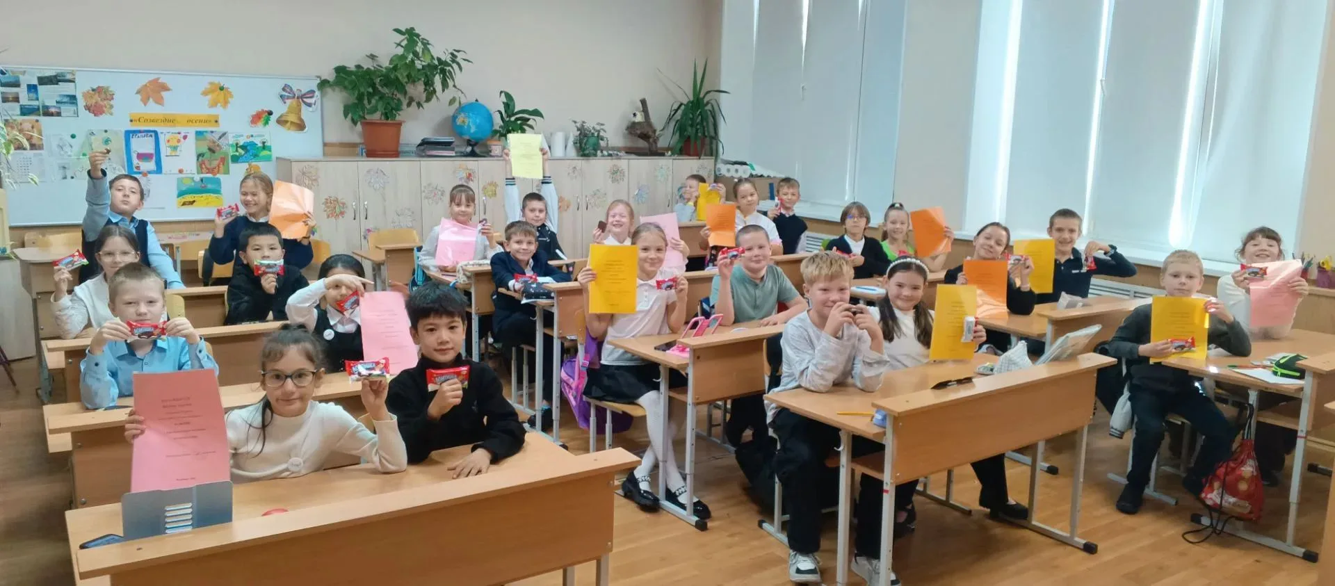 В 3 «В» классе подведены итоги трека «Орлёнок — Лидер»