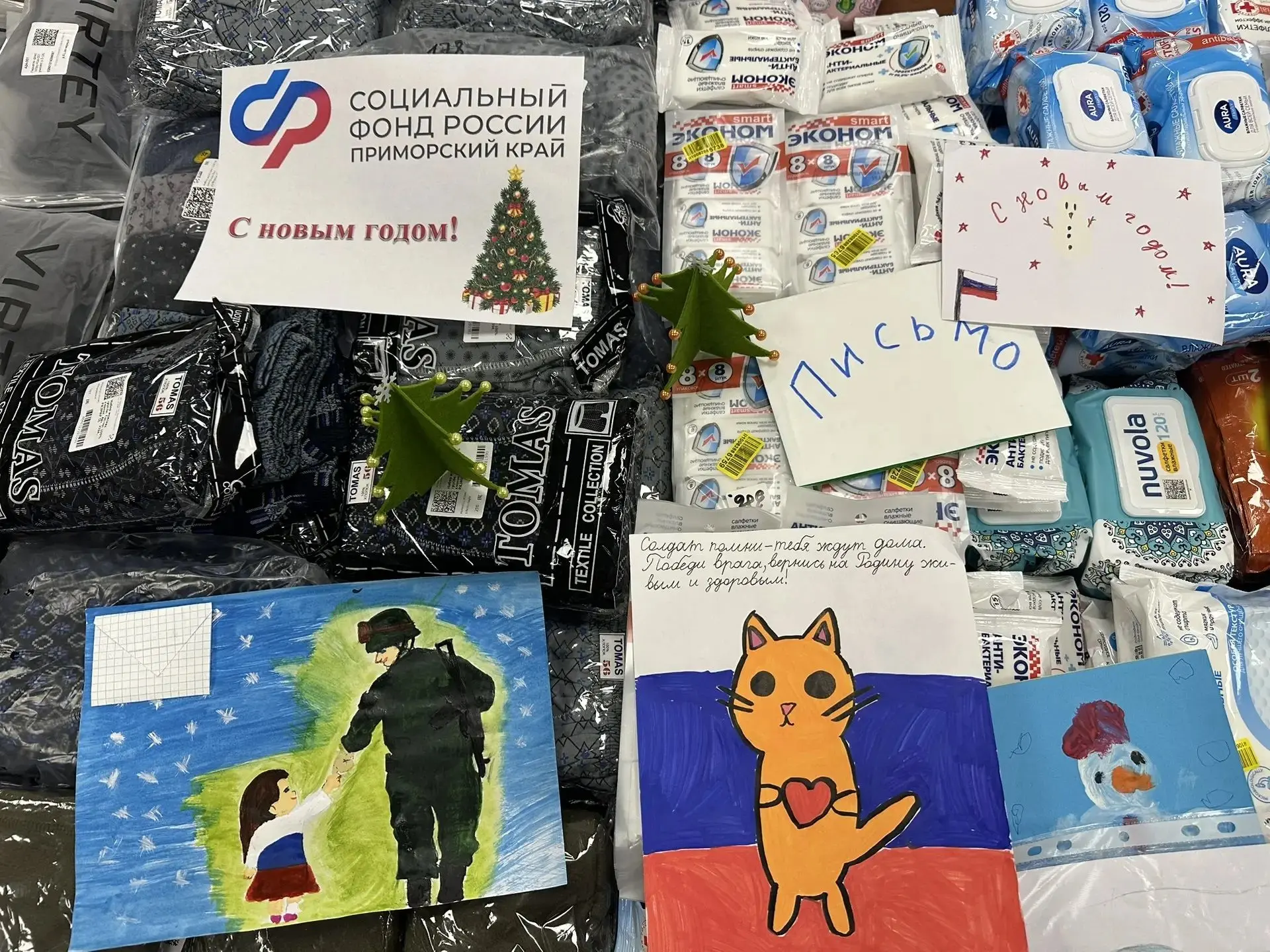 Забота в каждой посылке: сотрудники Отделения СФР по Приморскому краю продолжают оказывать поддержку