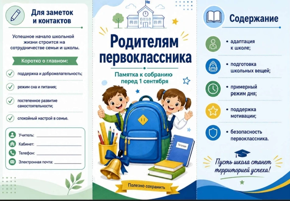 ☑️ СОВЕТЫ МУДРЫМ РОДИТЕЛЯМ: ПУТЕВОДИТЕЛЬ ДЛЯ ПЕРВОКЛАССНИКОВ
