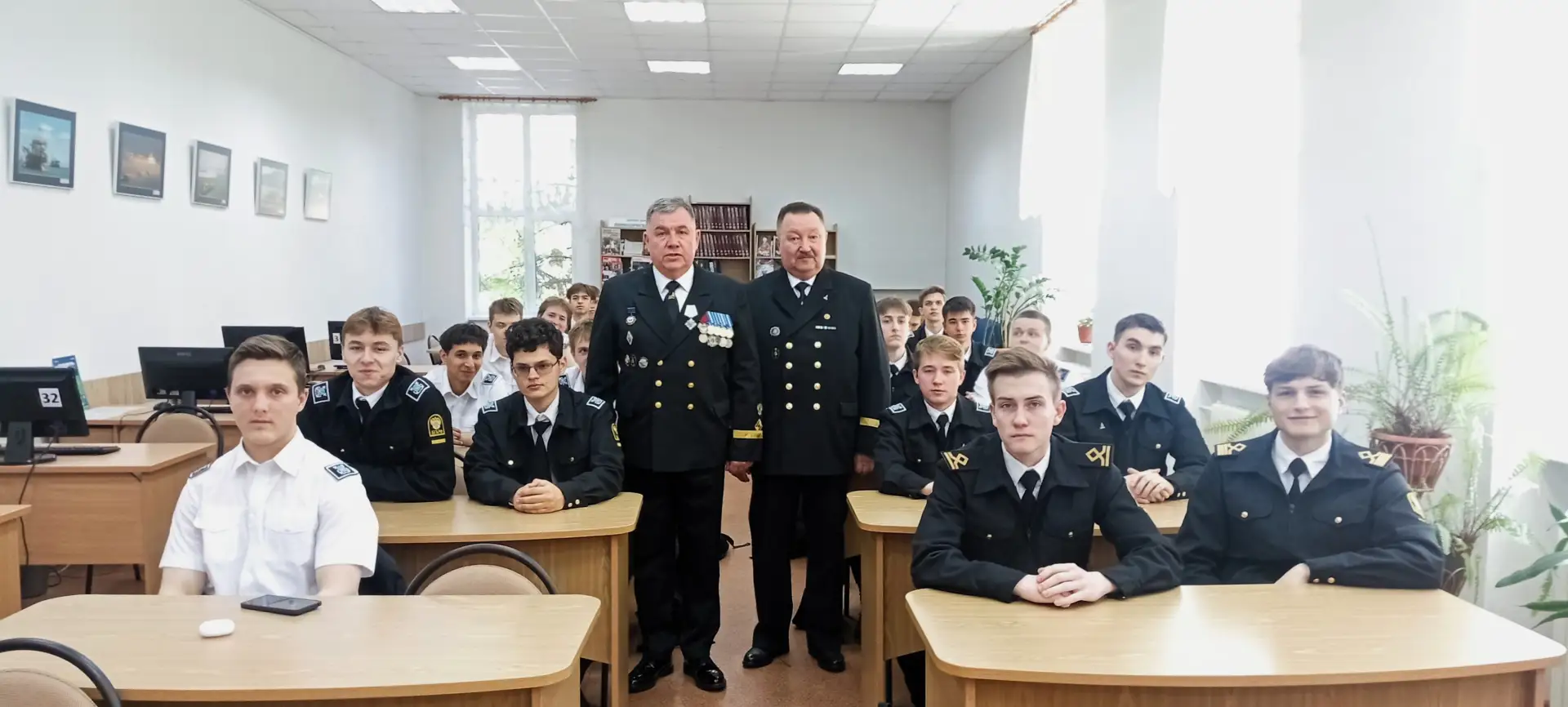 Встреча курсантов с капитанами парусников⛵