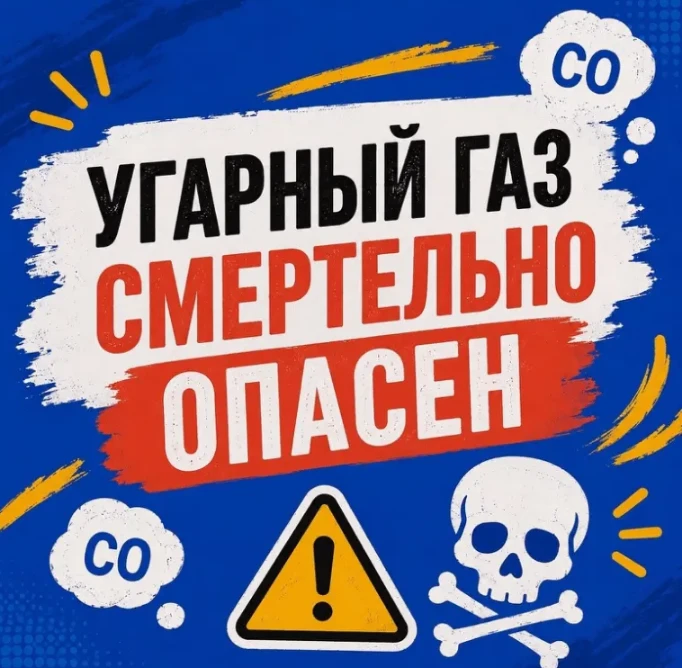 Угарный газ (CO) не имеет цвета, запаха и вкуса. Именно поэтому человек может не почувс...