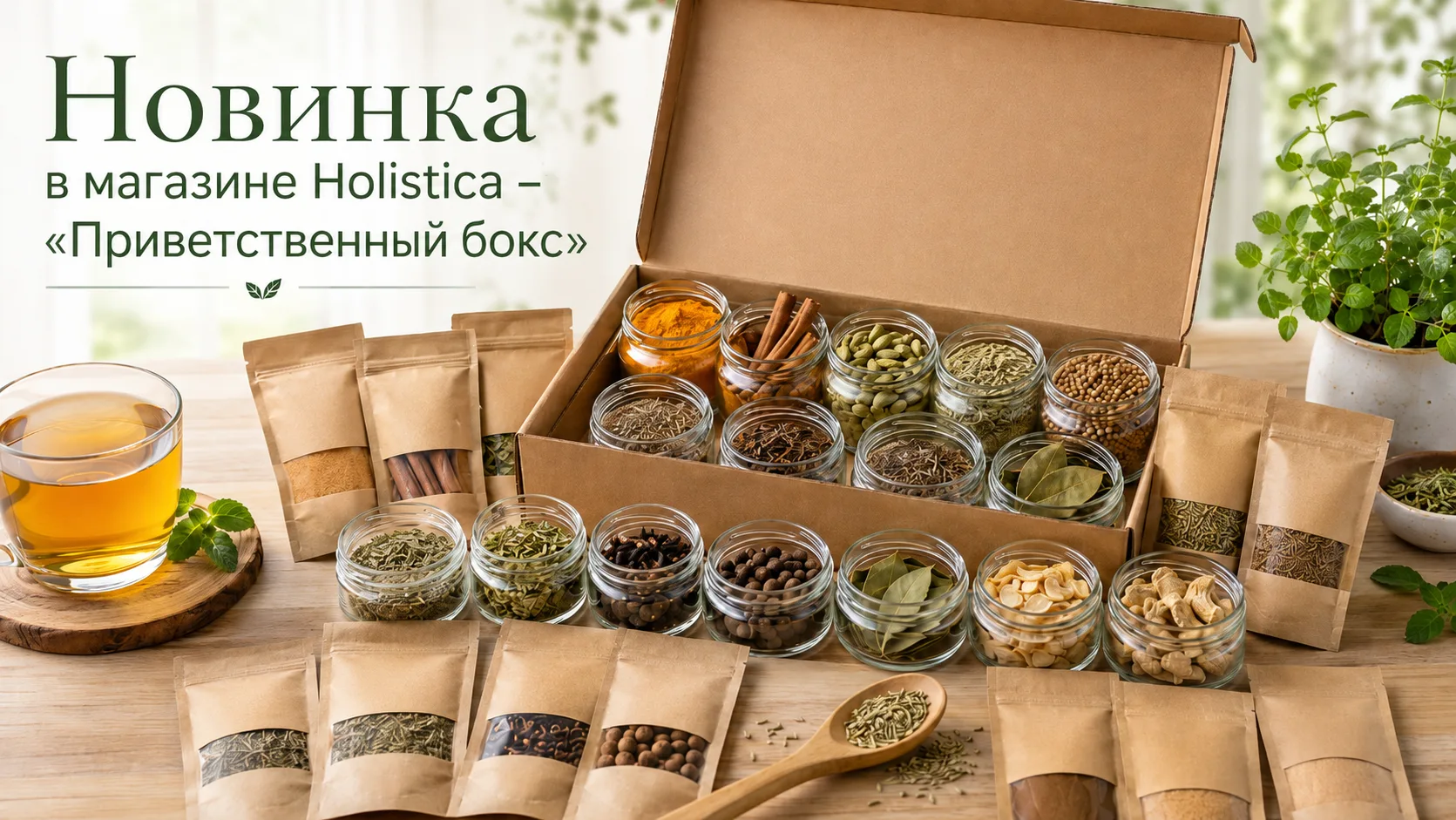 Новинка в магазине Holistica – «Приветственный бокс» 🔥

Друзья, хотя мне кажется, что я давно и мно