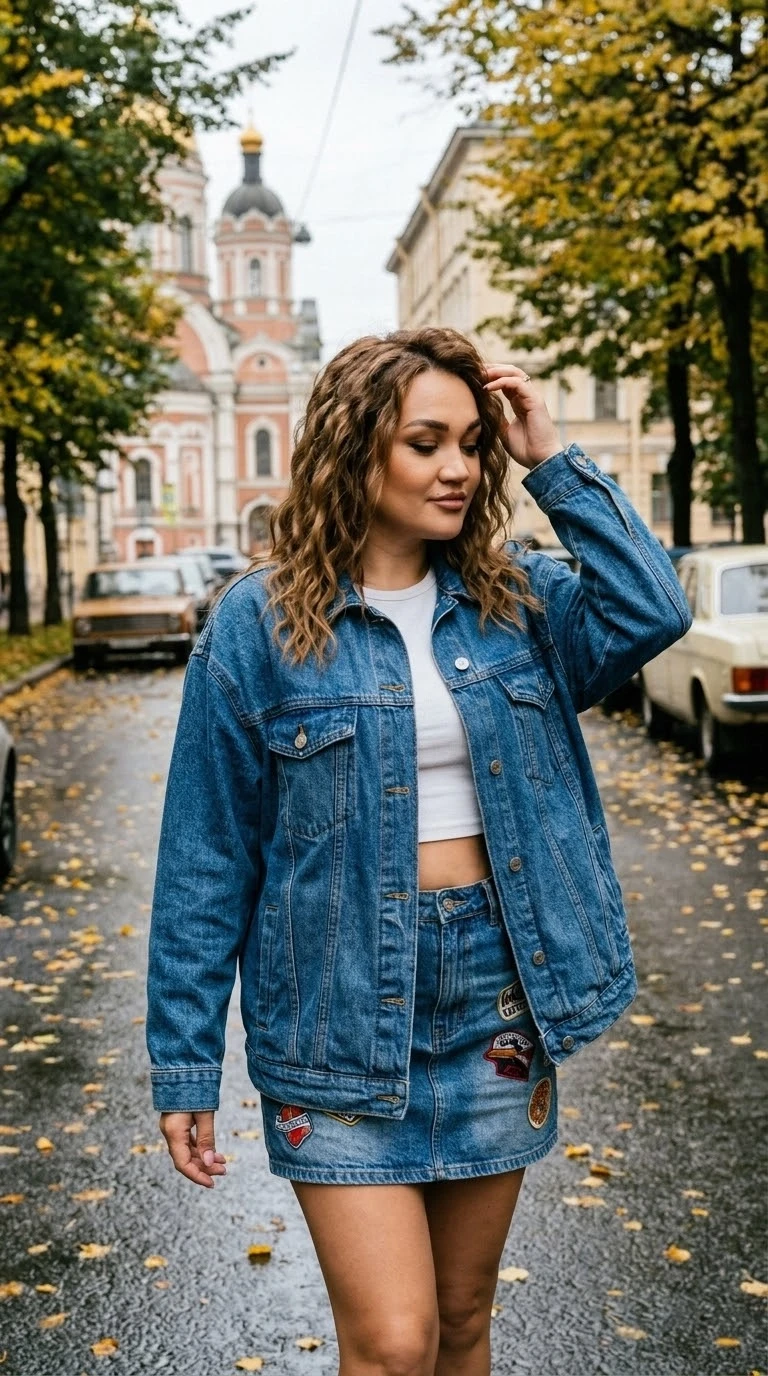 Максимально фотореалистичный дорогой живой lifestyle-кадр девушки с референса — строго ...
