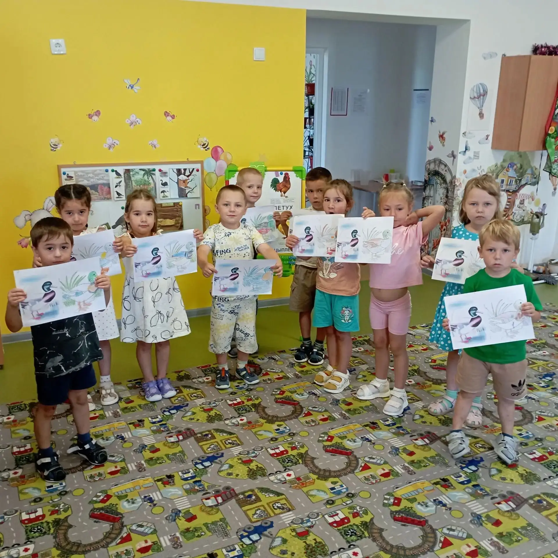 🎉 День птиц в нашей старшей группе! 🎉