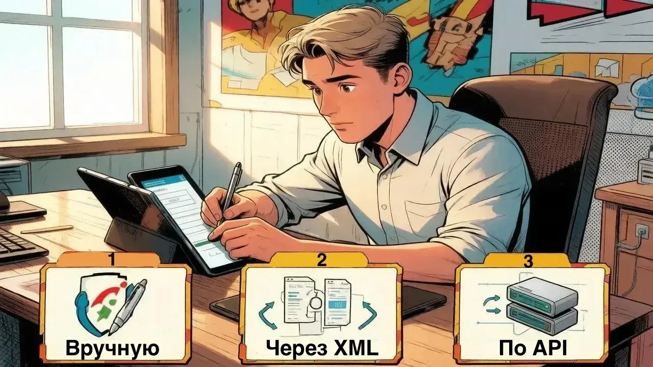 3 способа передать сведения в реестр ЕИСОТ - от ручного ввода до API