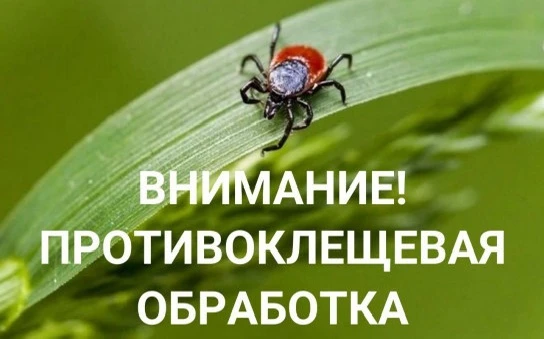 ⚠️ ВНИМАНИЕ! 

🗓️ 17 июня 2026 года будет проводится акарицидная обработка против клещей на следующ