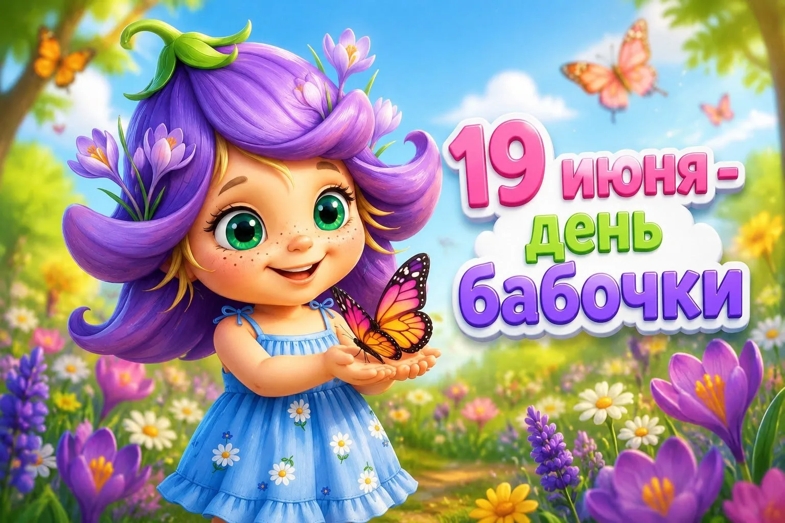 Сегодня, 19 июня, у самых нежных созданий на Земле — праздник! 🦋

День бабочек — это лишний повод о