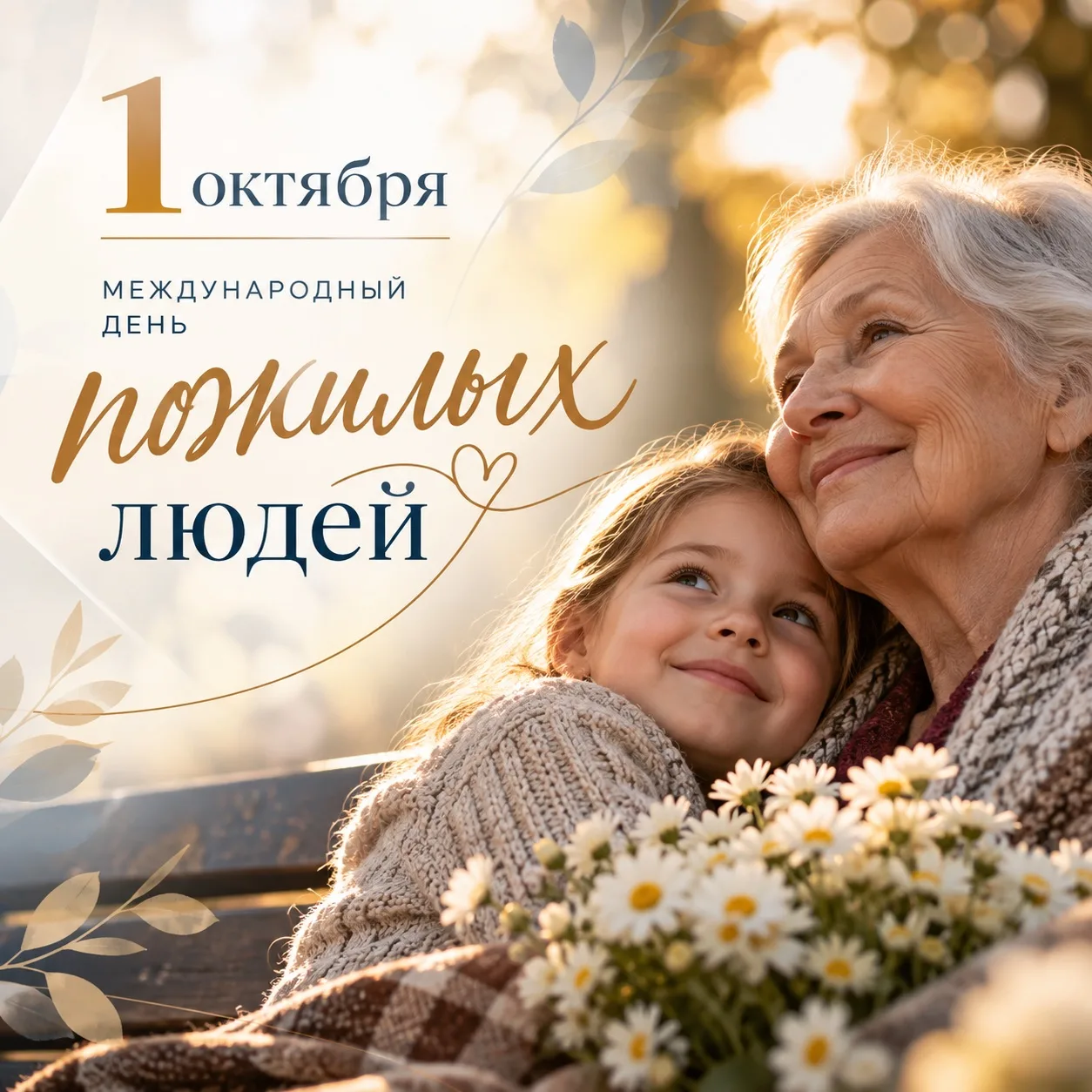 Сегодня — Международный день пожилых людей. Это особенный повод сказать теплые слова на...