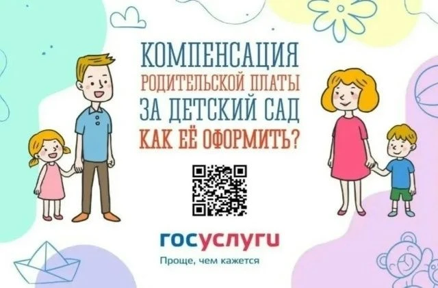 «Выплата компенсации части родительской платы за присмотр и уход за детьми в государственных и муниц
