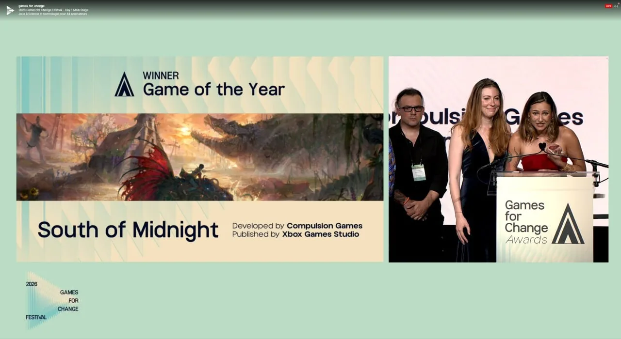 South of Midnight стала «Игрой года» на фестивале G4C в Нью-Йорке