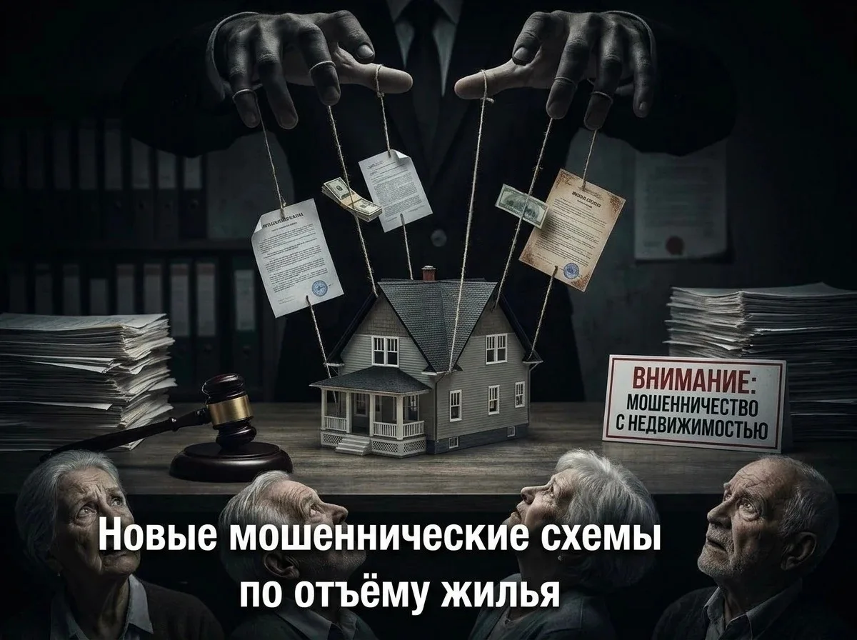 Появились новые схемы по отъёму жилья