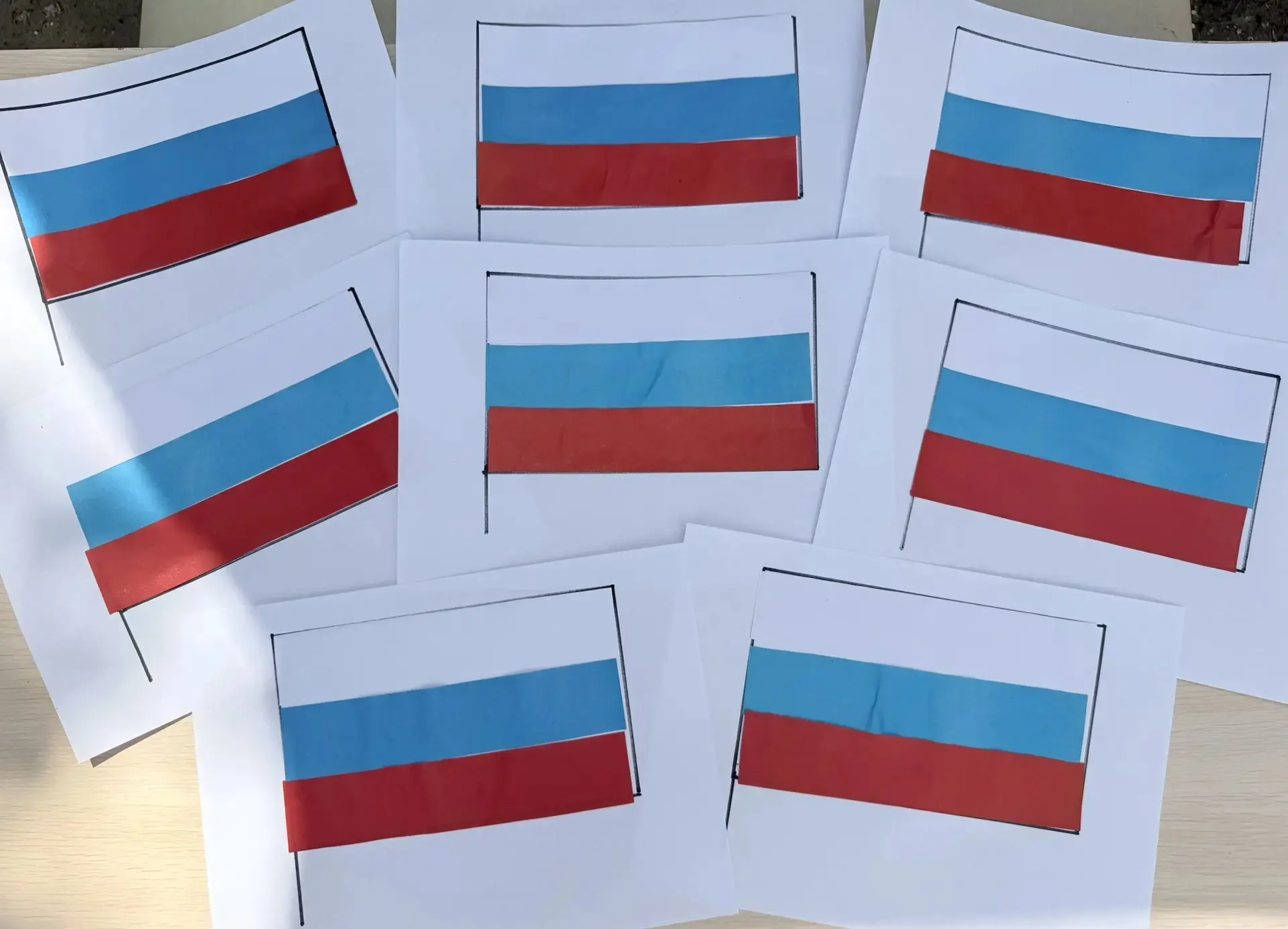 12 июня 2026 года - День России, в рамках реализации патриотического воспитания дошкольников, воспит