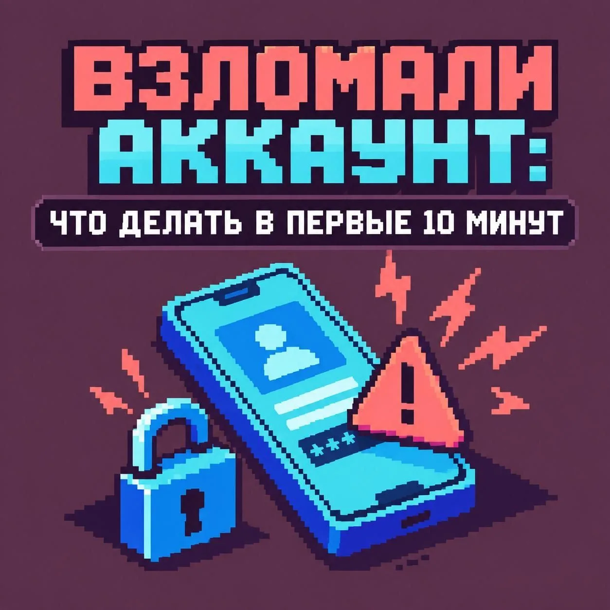 Аккаунт взломали? Действовать нужно быстро