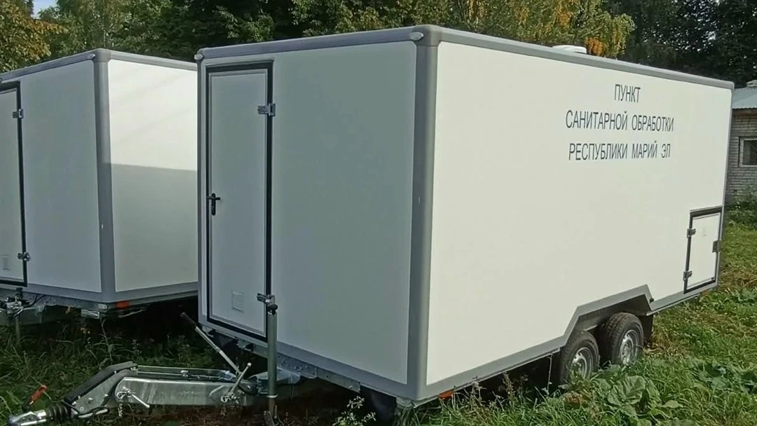 🚛 Ветеринарная служба Марий Эл получила новые мобильные пункты санитарной обработки. С...