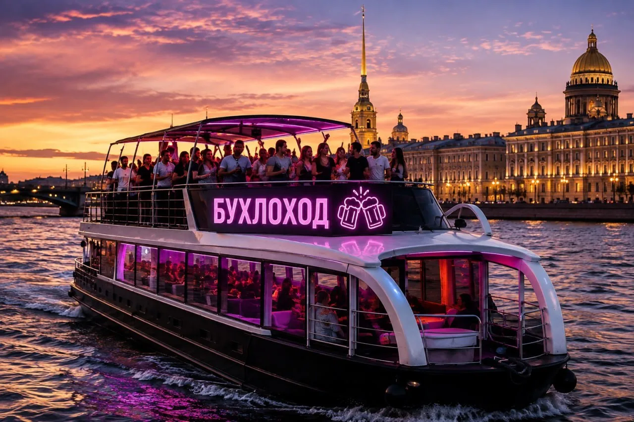 "Бухлоход" выходит бороздить просторы Невы