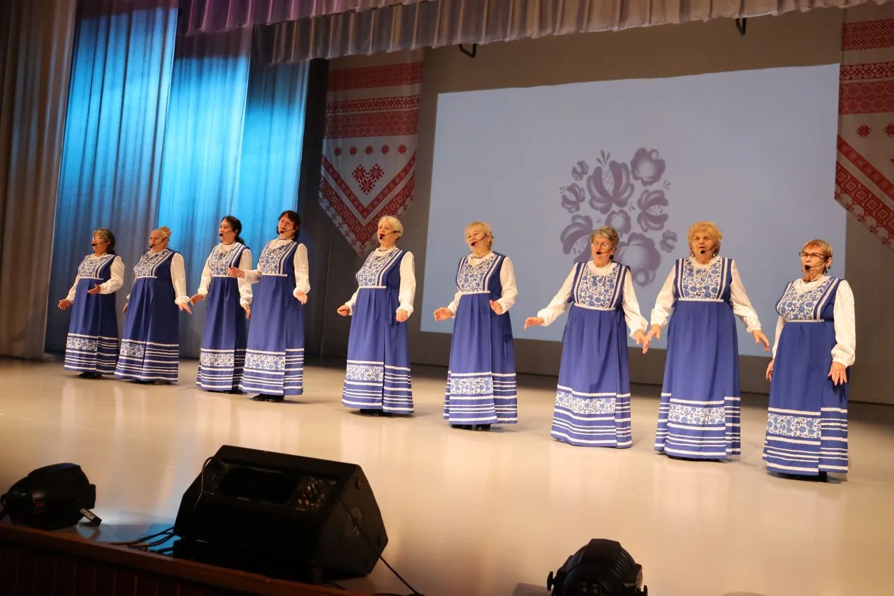 🎤Народный вокальный ансамбль «Славница» руководитель Ивашова Ольга Васильевна принял участие в обла