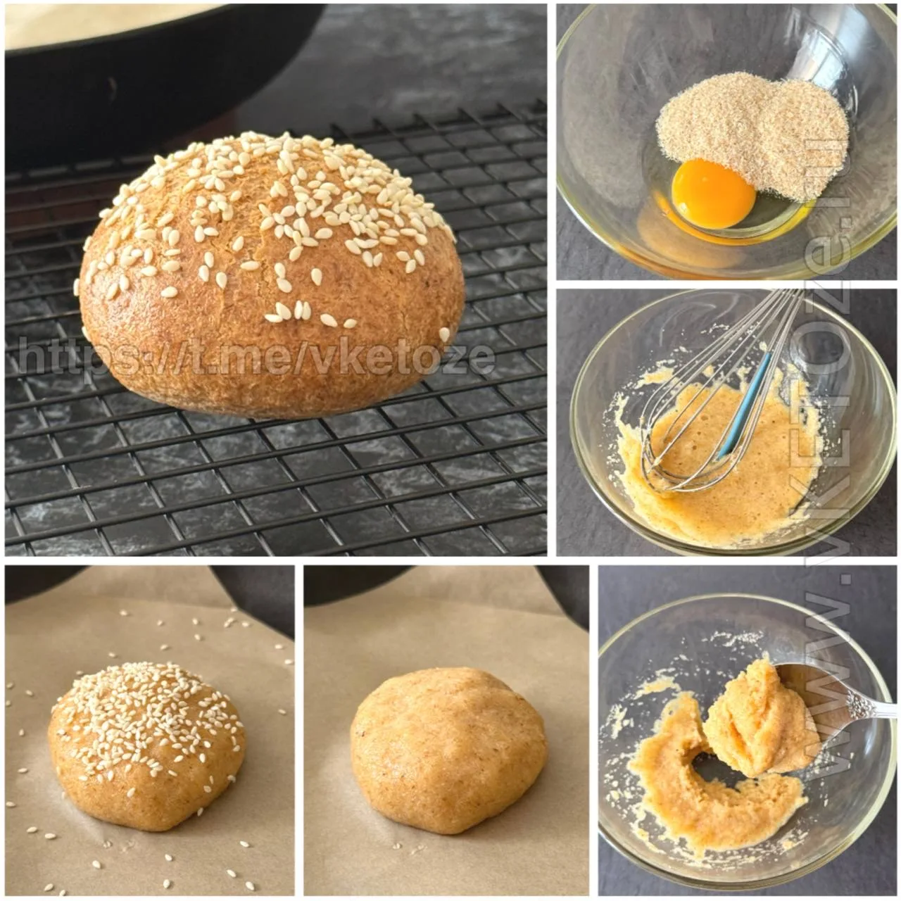 КЕТО-ХЛЕБ 🥯  Хлеб действительно КЕТО! Шансов не получиться у такого хлеба просто нет.  По составу он