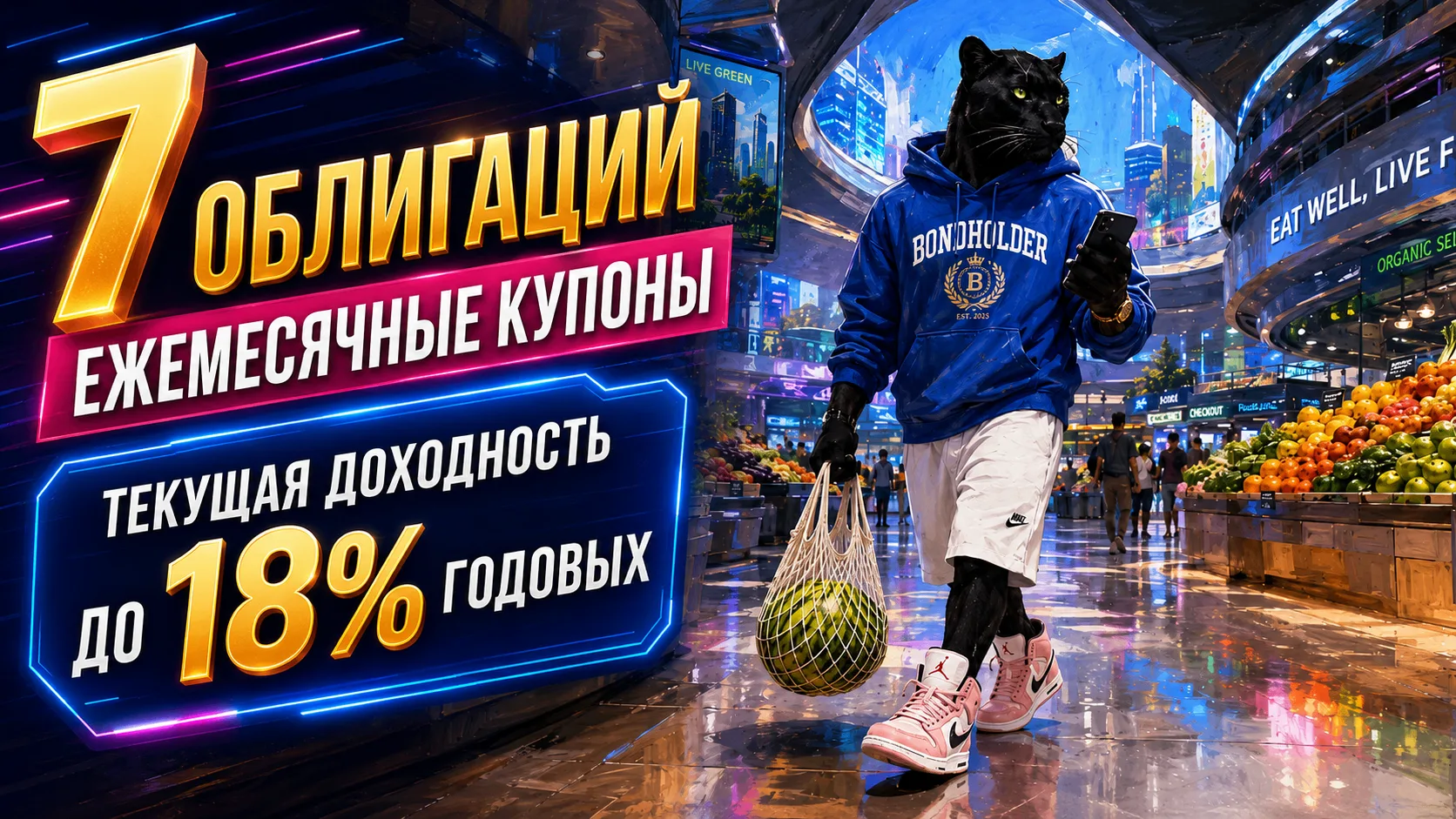 🚀 7 корпоративных облигаций с купонами до 18% годовых и ежемесячными выплатами на 1 го...