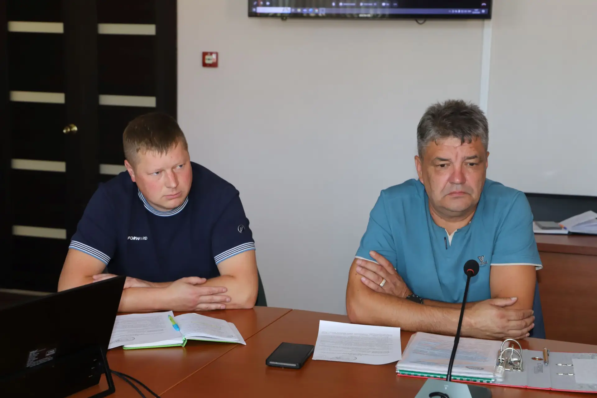 Мэр Усольского района Виталий Матюха провёл заседание антитеррористической комиссии, в ...