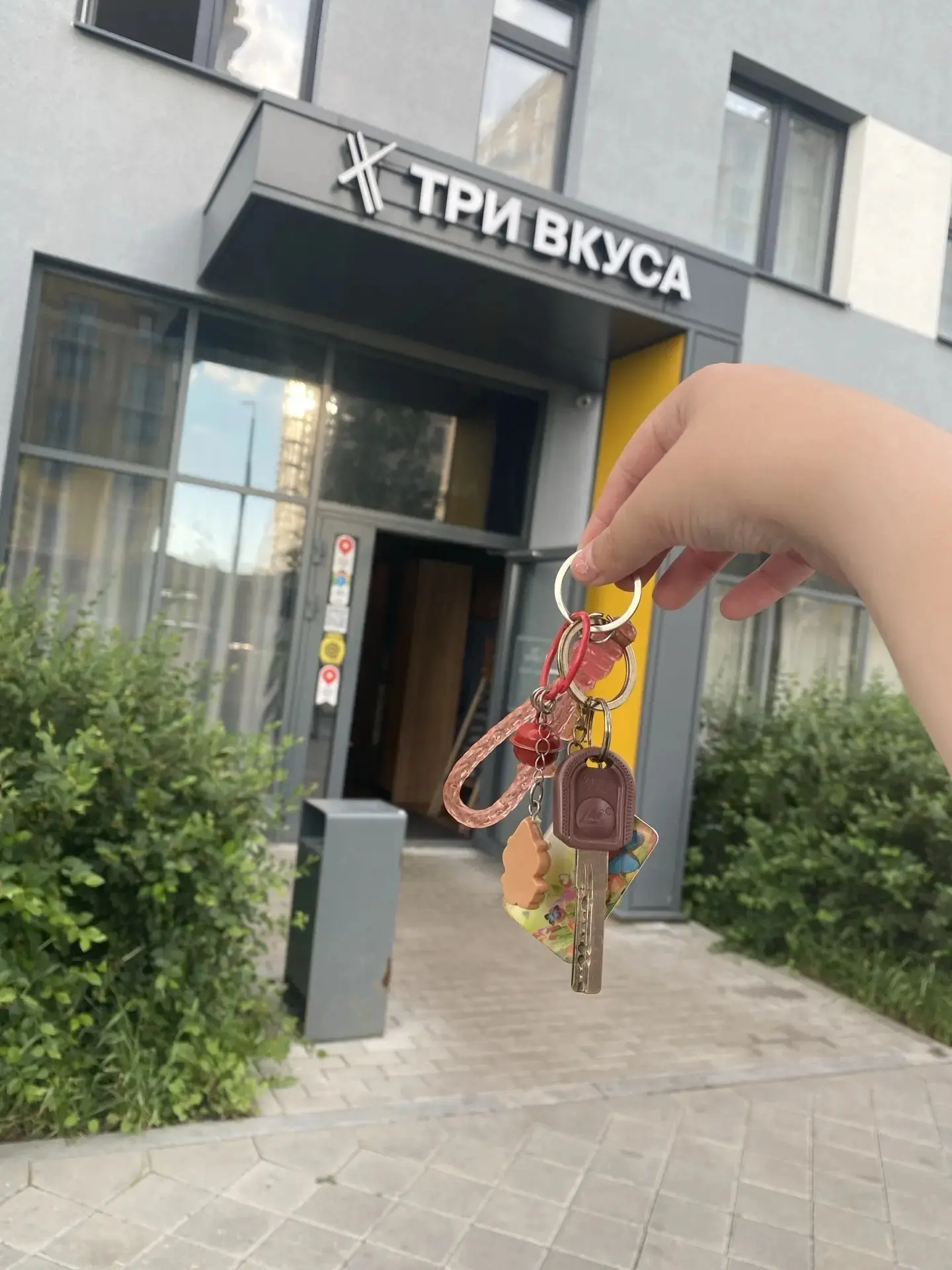 Кто-то потерял ключи на Чемпионов, 15. 
Лежат на лавке напротив кафе три вкуса

Прислать новость: ад