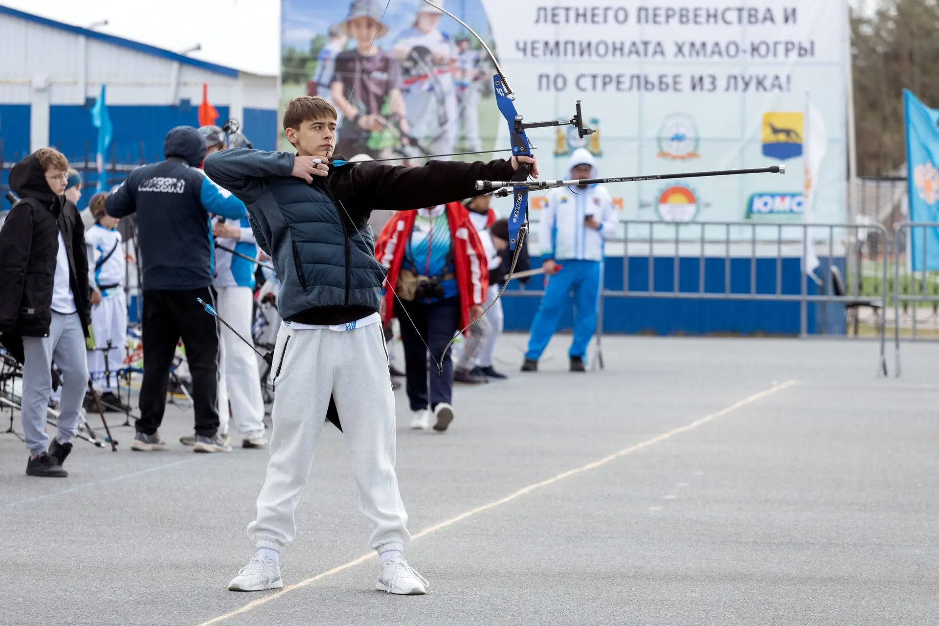 Впервые в Сургуте прошли летнее первенство и чемпионат Югры по стрельбе из лука 🏹  На территории «Сп