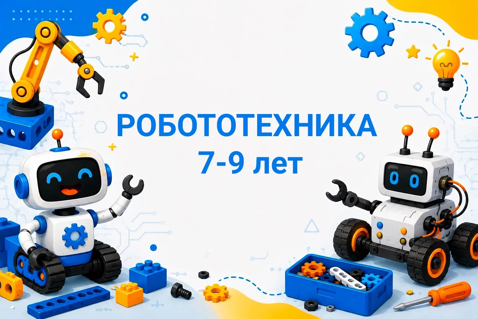 Открыт набор на курс «Робототехника: основы конструирования»