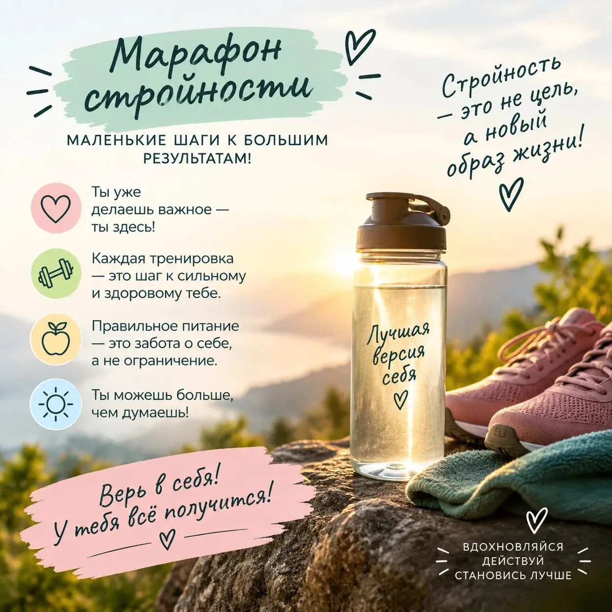#марафонстройности