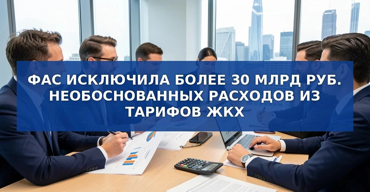 Федеральная антимонопольная служба провела масштабную проверку тарифов ЖКХ