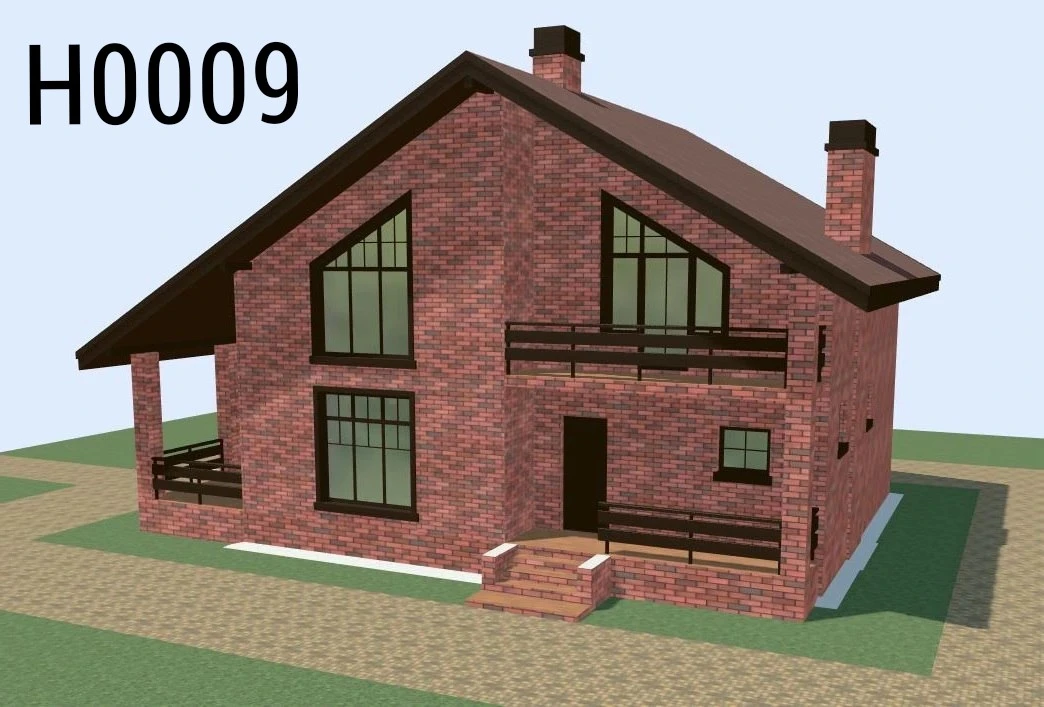 🏠 Дом с мансардой