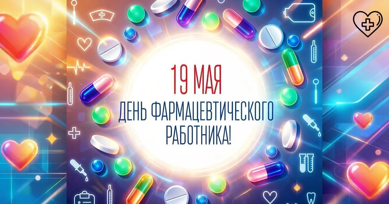 💊 С Днём фармацевтического работника России!

19 мая мы отмечаем праздник людей особой профессии — 