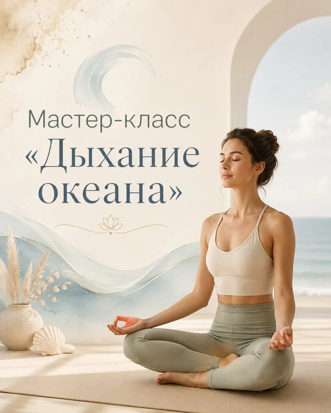 Мастер-класс «Дыхание океана» с Татьяной Грига — это возможность на время отпустить суе...