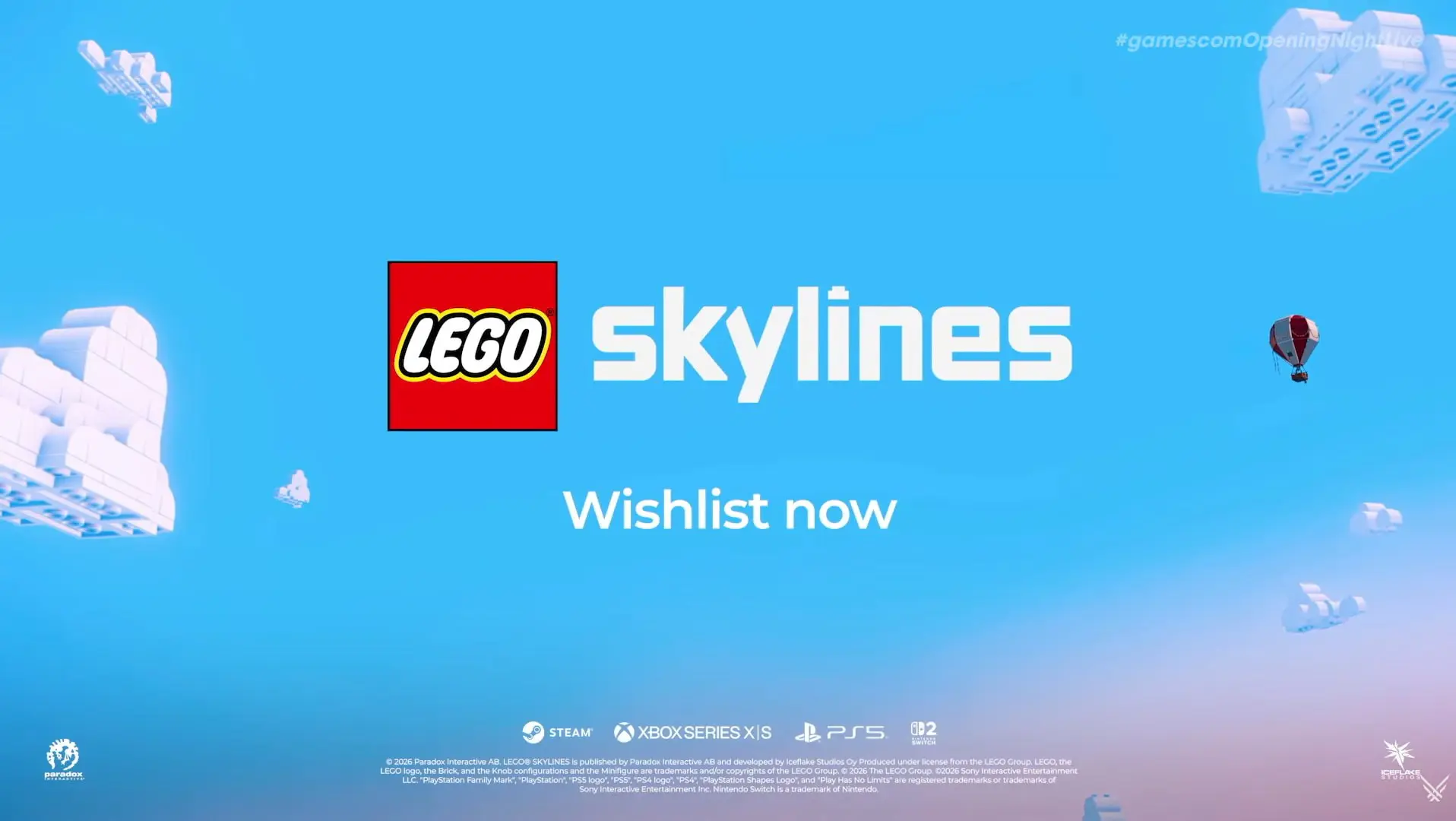 Анонсирована LEGO Skylines