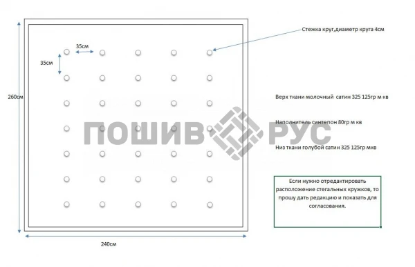 Стежка ткани